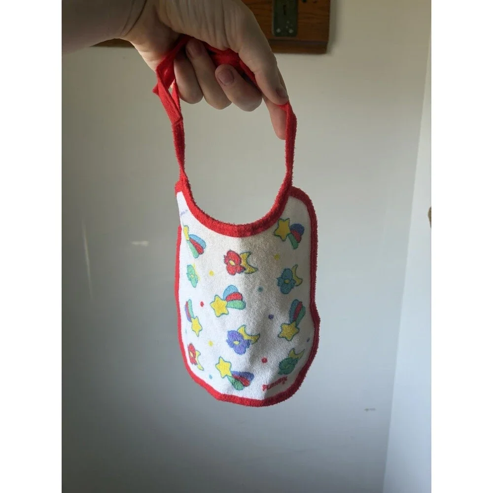 Vintage Playskool Baby Bib Stars Theme